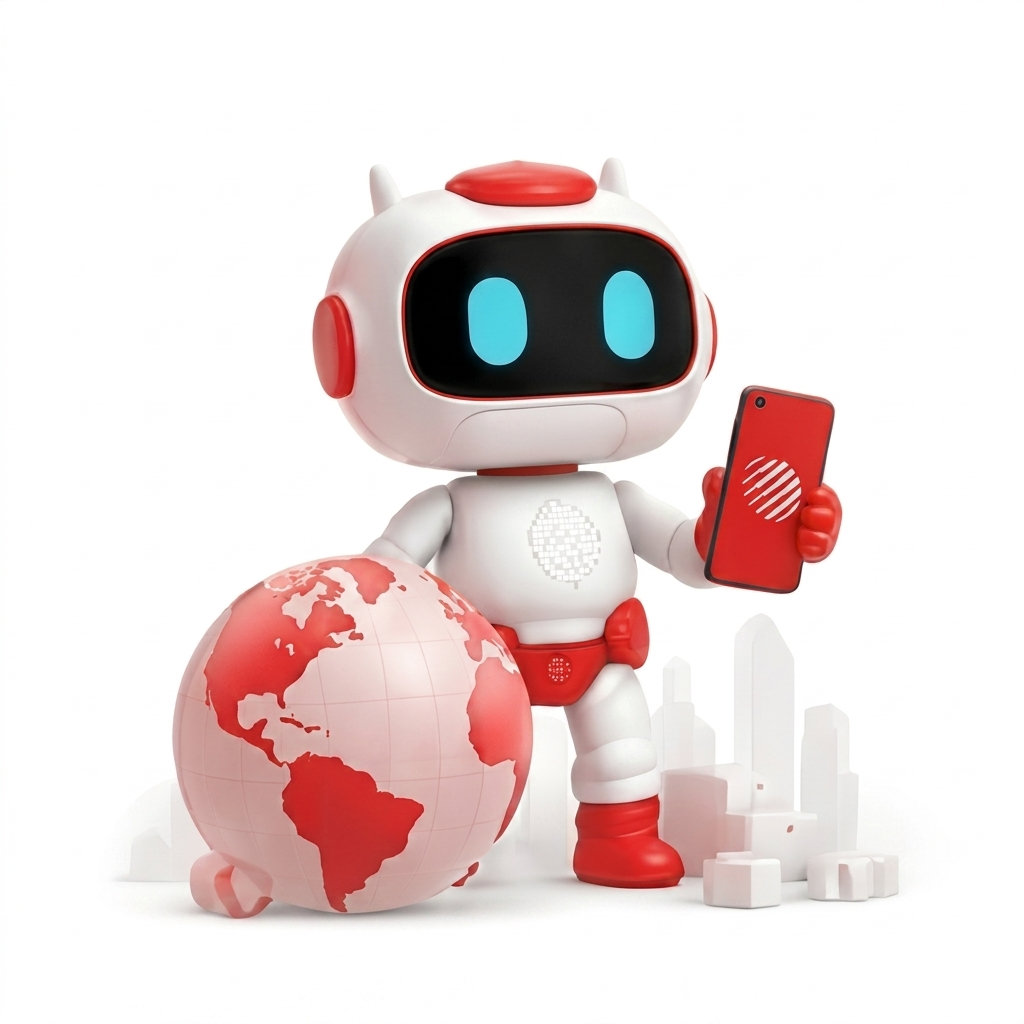 Robot mascot