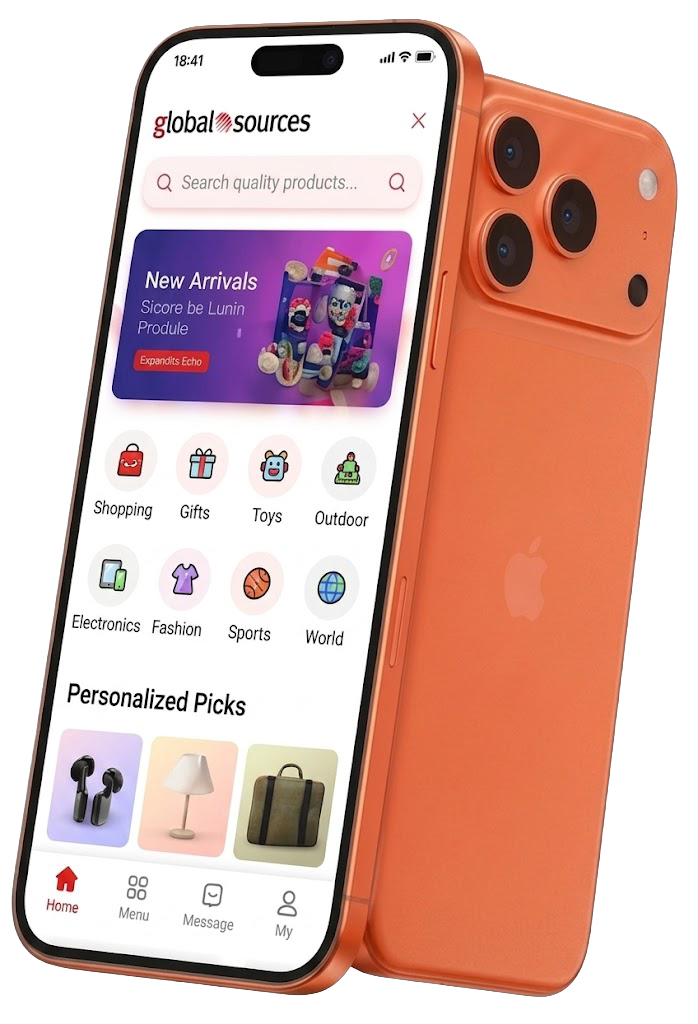 Global Sources App on mobile
